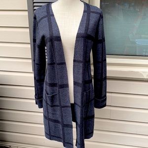 Women's Window Pane Coatigan